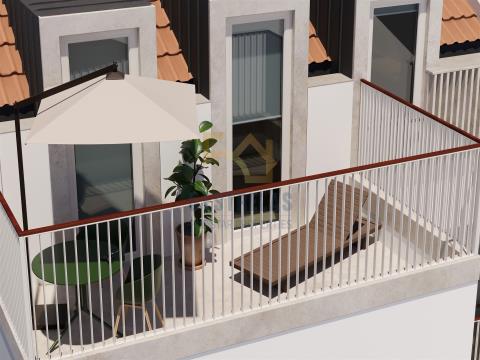 T1 em condominio com piscina e jardim junto à Praça de Espanha