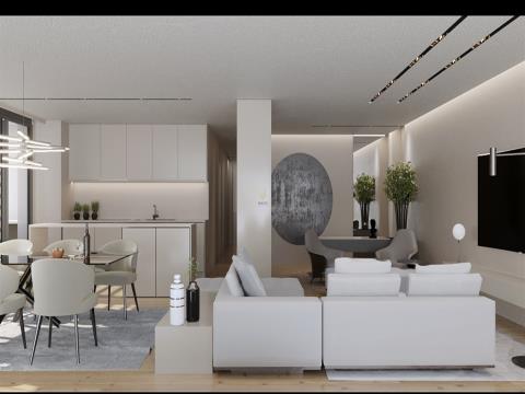 Apartamento T2+1 Novo de Luxo com varanda localização privilegiada em São Cosme Gondomar
