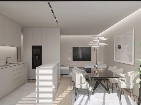 Aproveite condições especiais de pagamento - Apartamento T2 Novo de Luxo com varanda Panorâmica