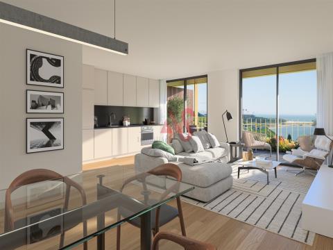 Apartamento de 1 dormitorio en la urbanización Marina Douro, en Vila Nova de Gaia