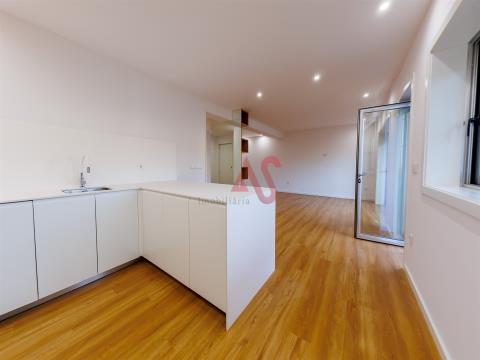Komplett renovierte 3-Zimmer-Wohnung im Stadtzentrum von Vizela