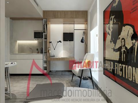 T0-Wohnung für Investitionen in Braga, in der Nähe der U. Minho mit einer Rendite von bis zu 6%  Sic