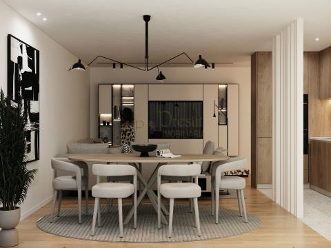 Appartement de 2 chambres avec terrasse à vendre à Caldas das Taipas