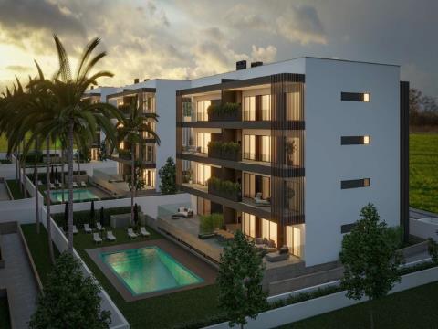 T2  Nuevo - Condominio privado - Piscina - Garaje - Sesmarias - Alvor - Algarve
