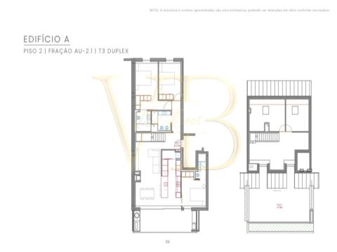 Appartement 3 Chambre(s) Duplex
