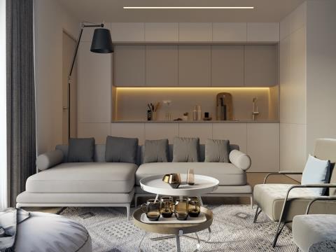 Apartamento de 2 habitaciones - Barrocas - Aveiro